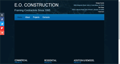 Desktop Screenshot of eoconstruction.com